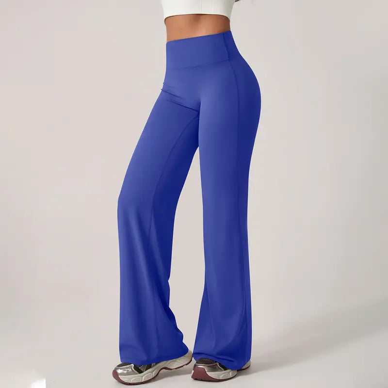 TimeOFF Women's Wide-Leg Pants – High-Waisted