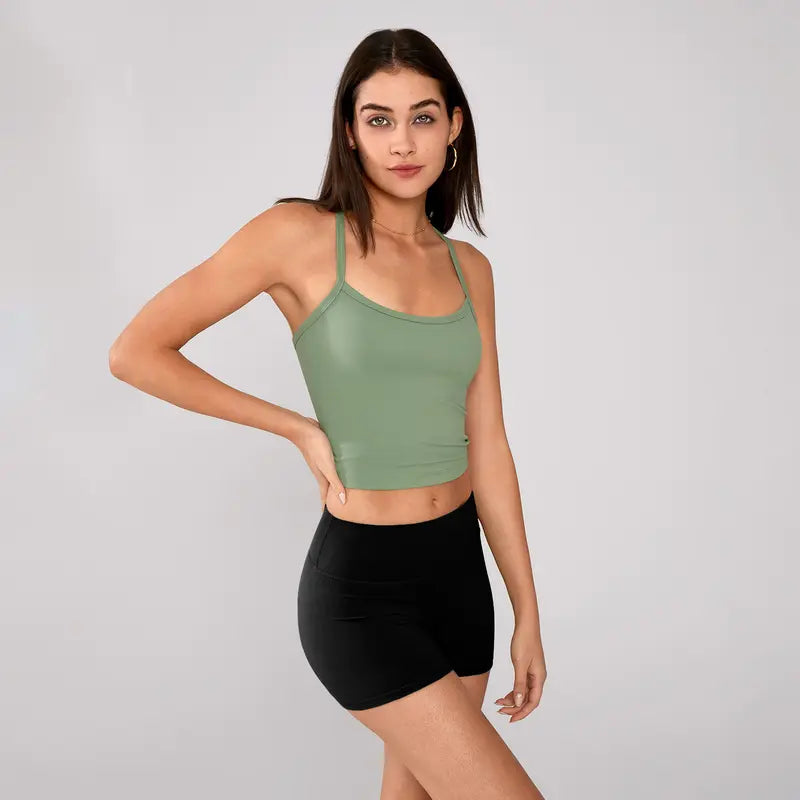 TIMEOFF Women's Strappy Backless Crop Top
