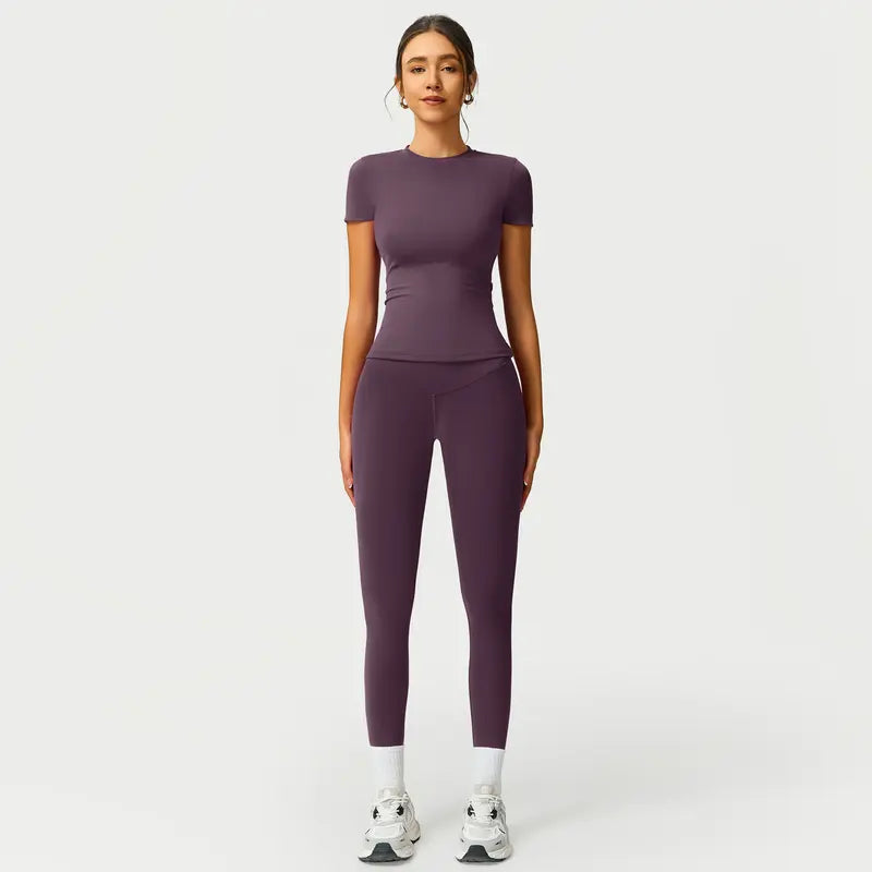TIMEOFF Women's 2-Piece Sets Gym Workout Set