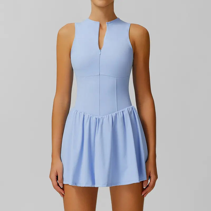 TIMEOFF Women's Sleeveless Sporty Dress
