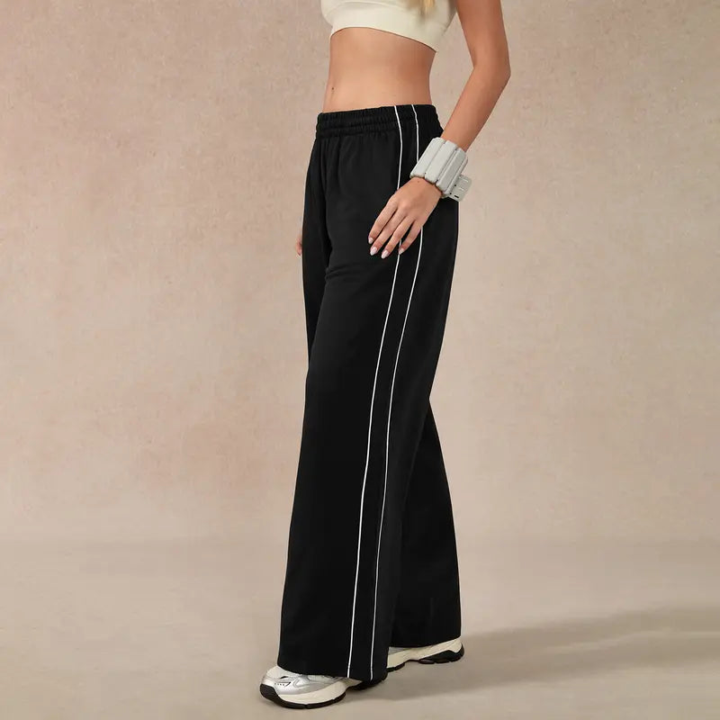 TIMEOFF Women's Baggy Wide-Leg Bottoms