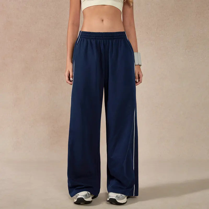 TIMEOFF Women's Baggy Wide-Leg Bottoms