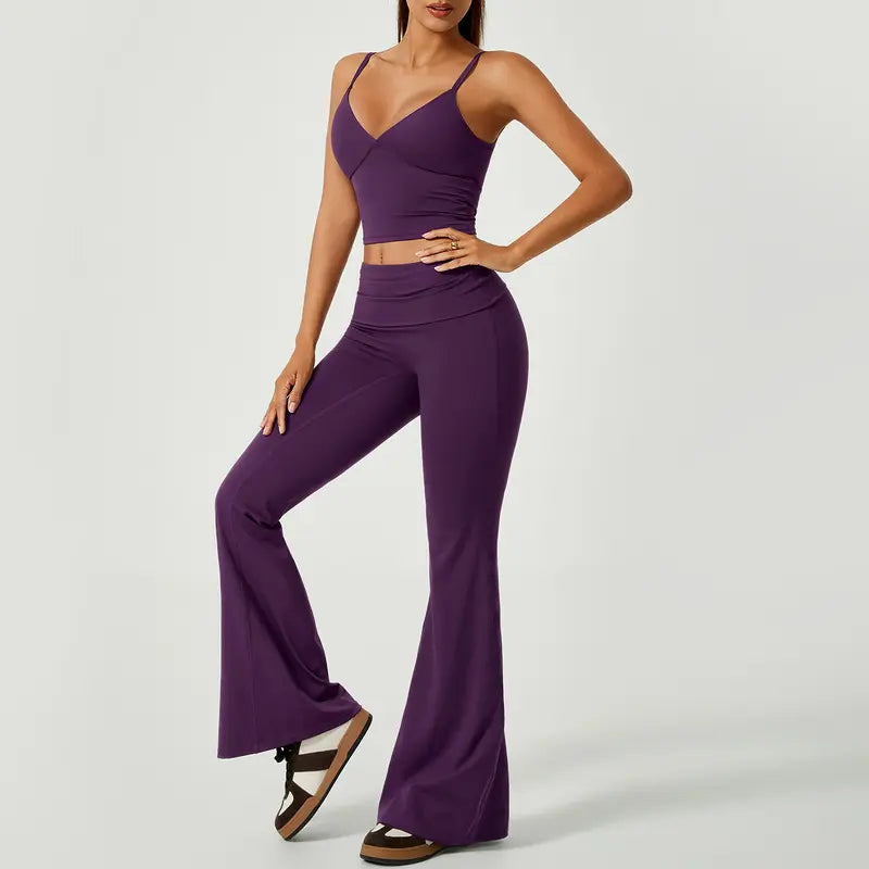 TIMEOFF Women's 2-Piece Athletic Sportswear Matching Set