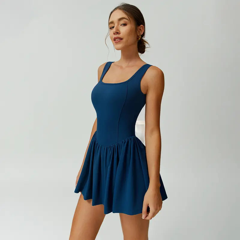 TIMEOFF Women's Sleeveless Athletic Jumpsuit