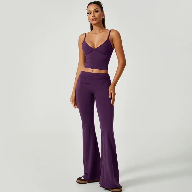 TIMEOFF Women's 2-Piece Athletic Sportswear Matching Set