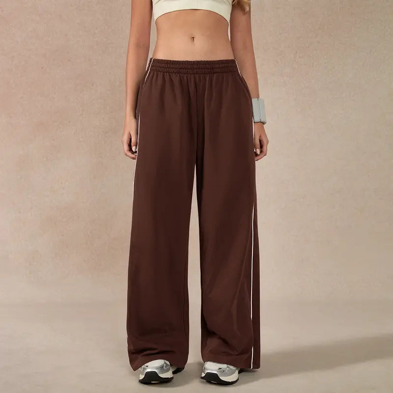 TIMEOFF Women's Baggy Wide-Leg Bottoms