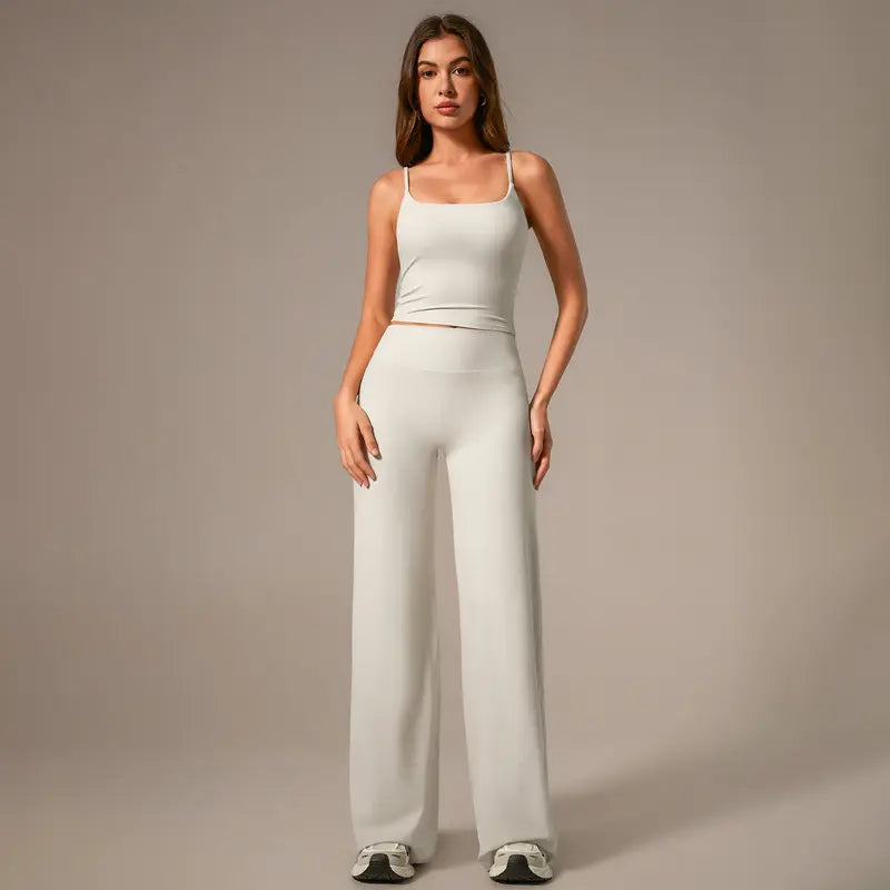 TIMEOFF Women's 2-Piece Athleisure Workout Set for Women