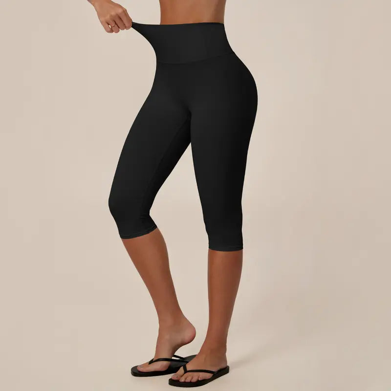 TIMEOFF Women's Capri Workout Leggings