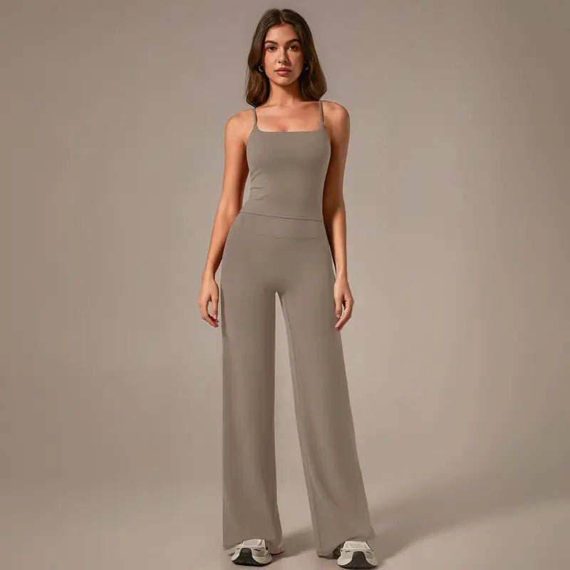 TIMEOFF Women's 2-Piece Athleisure Workout Set for Women