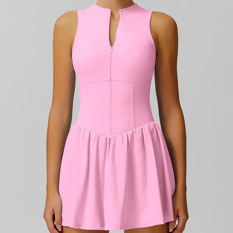 TIMEOFF Women's Sleeveless Sporty Dress