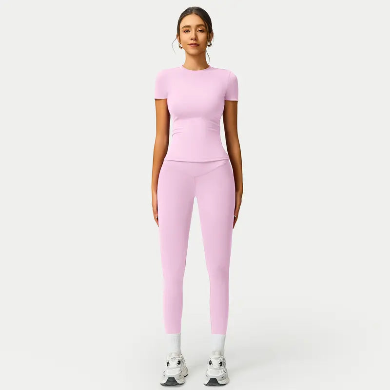 TIMEOFF Women's 2-Piece Sets Gym Workout Set