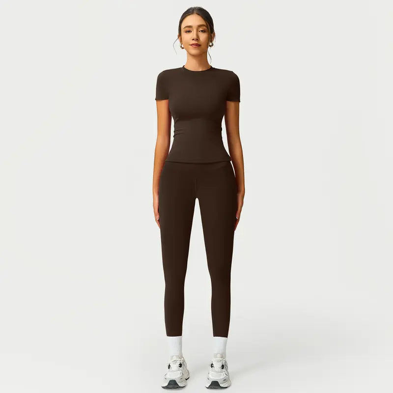 TIMEOFF Women's 2-Piece Sets Gym Workout Set